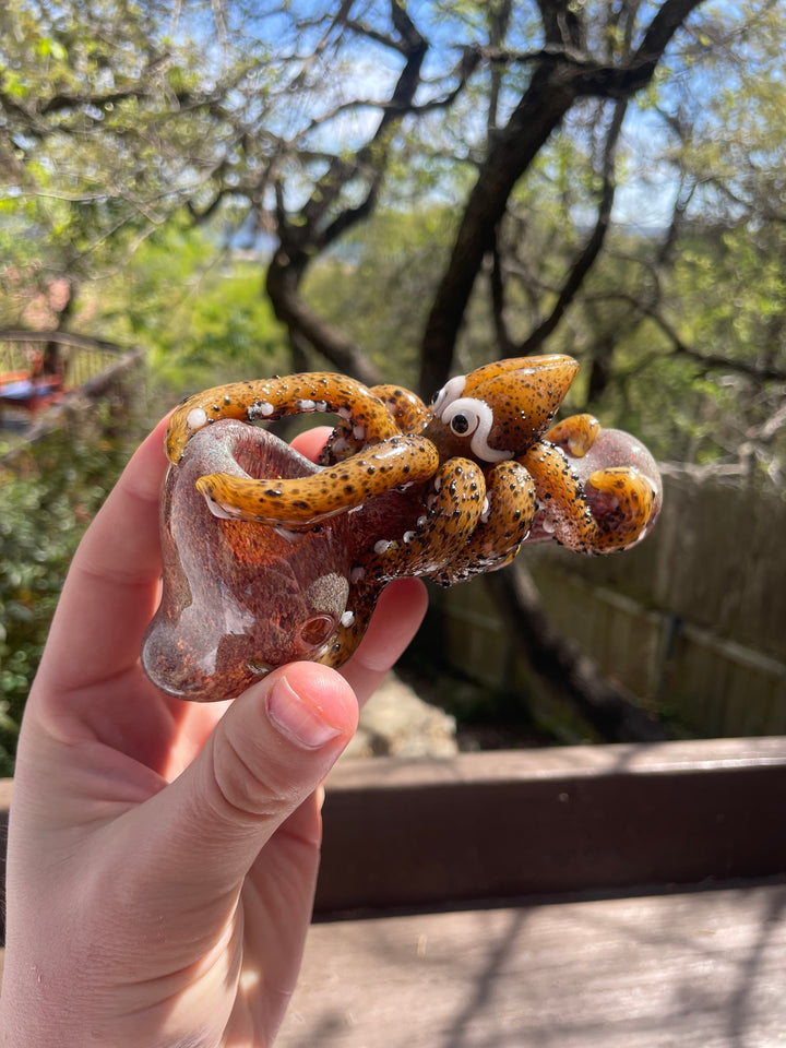 Sea Creature Kraken glass