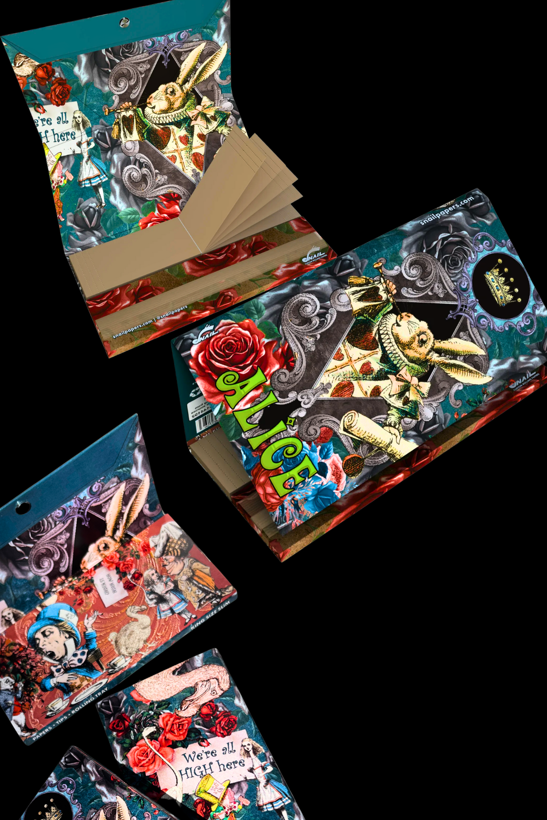 Alice Rolling Paper Booklets