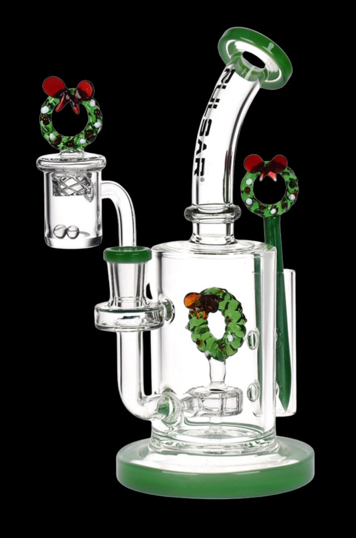 Christmas Reefer Dab Rig Set