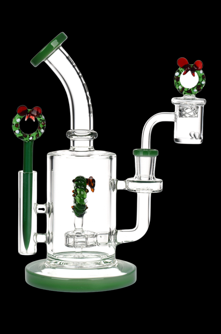 Christmas Reefer Dab Rig Set
