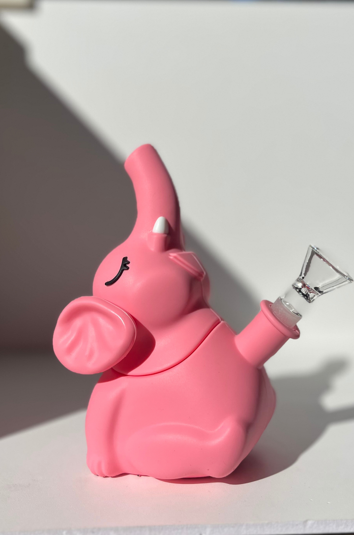 Elephant Silicone Bubbler