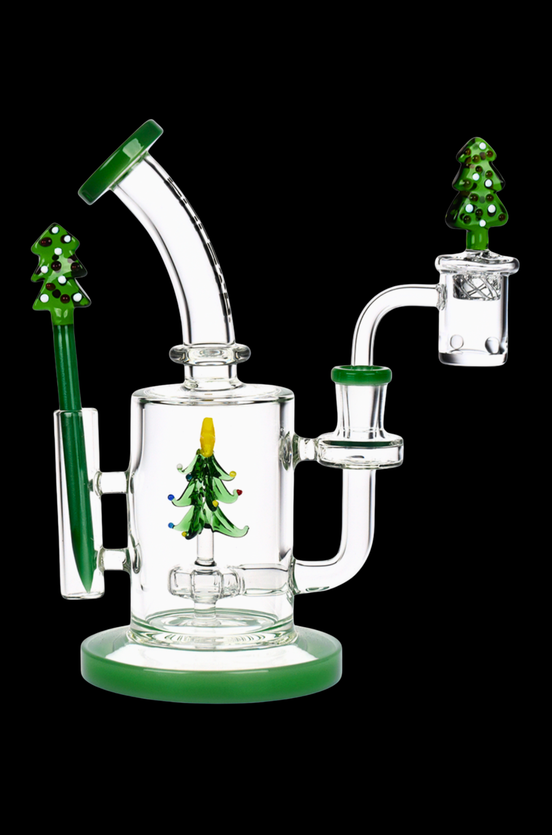 Dab Rig Tree Glass Christmas Tree Dab Rig Set – SWL