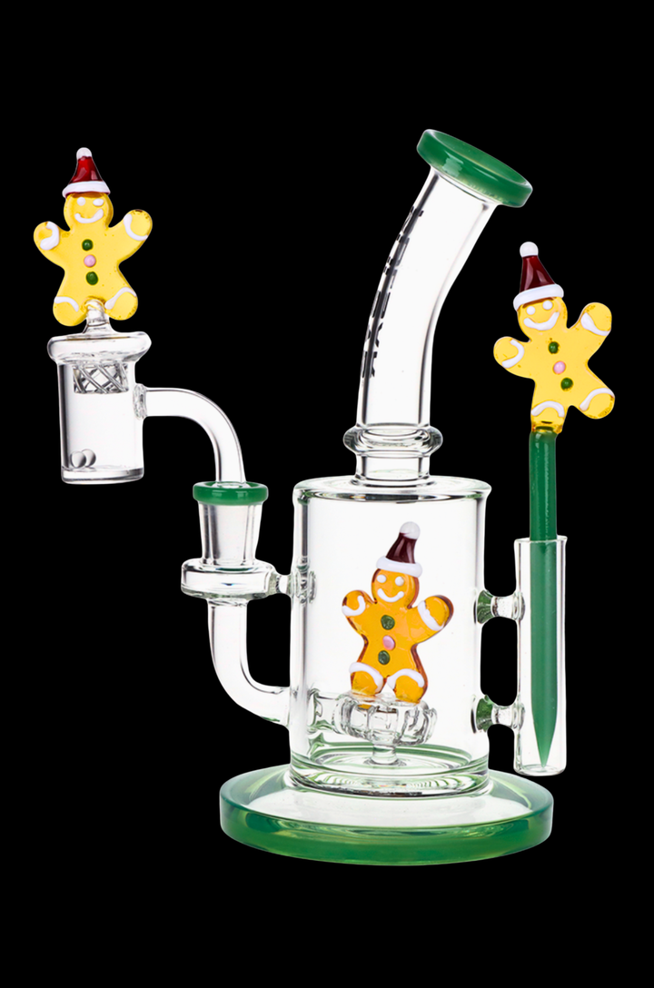 Gingerbread Man Dab Rig Set
