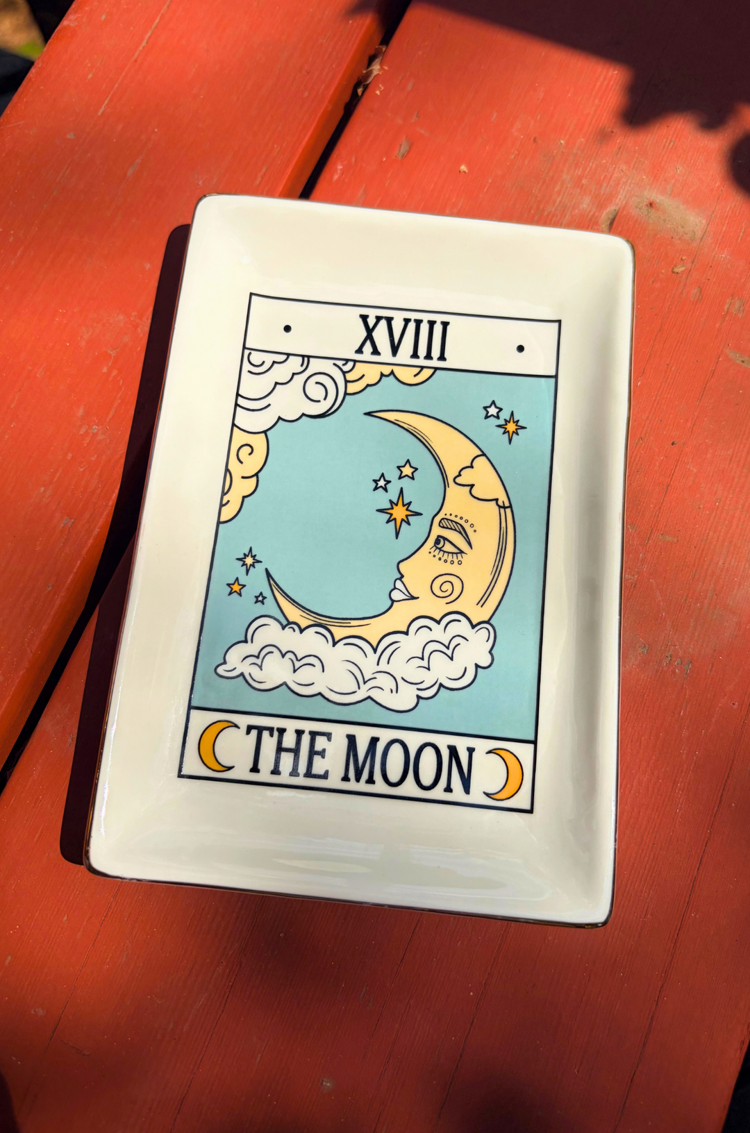 The Moon Tarot Card Ashtray