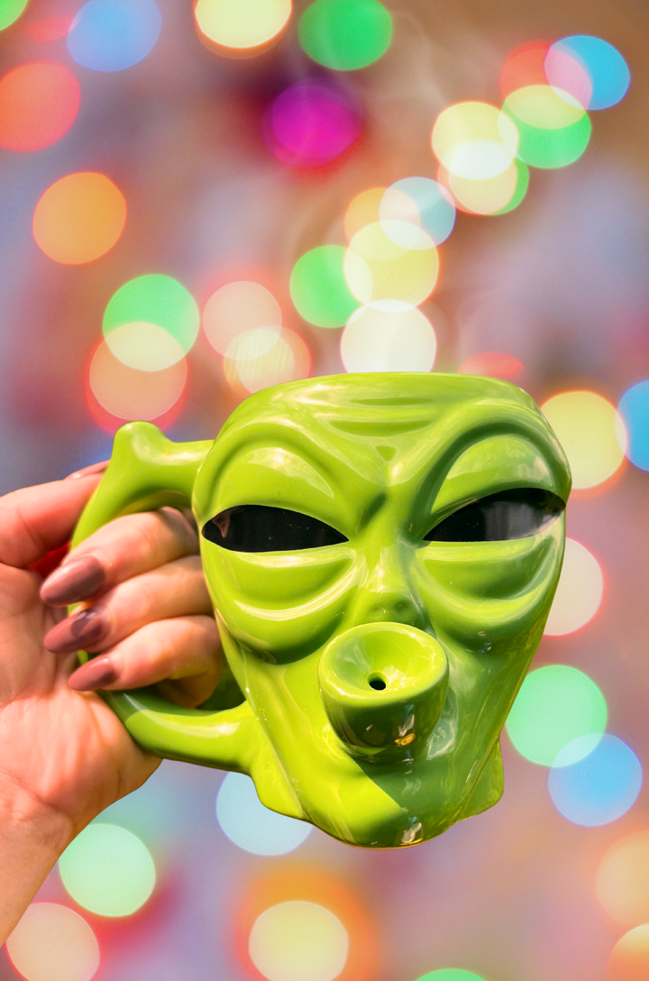 Alien Mug Pipe