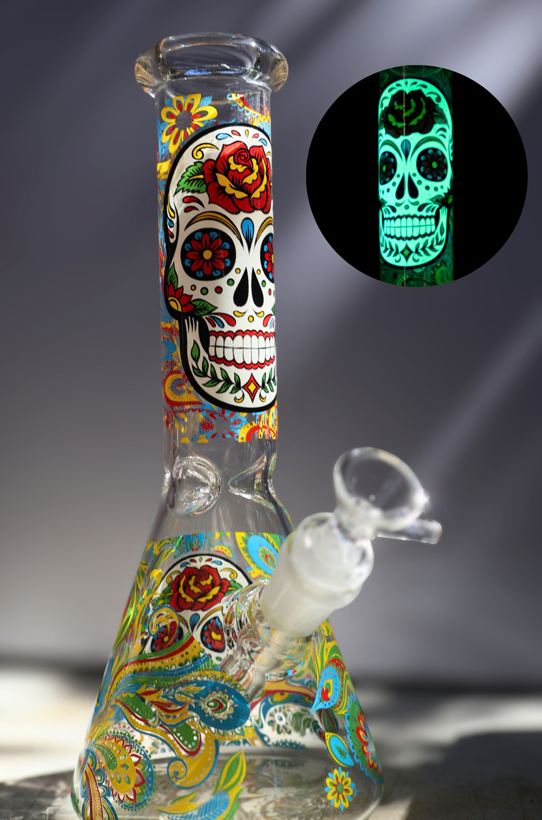 Day of the Dead Bong GLOW