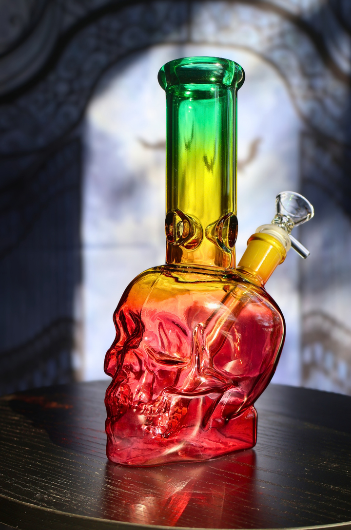 Thick Skull Bong 8"