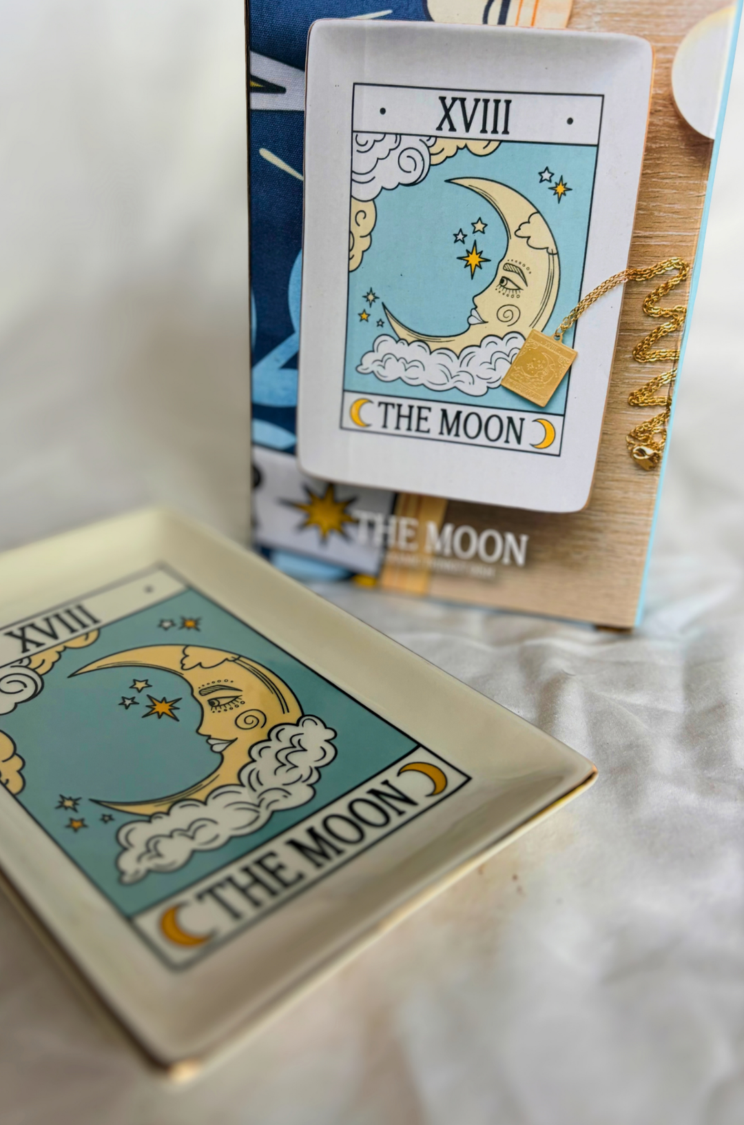 The Moon Tarot Card Ashtray