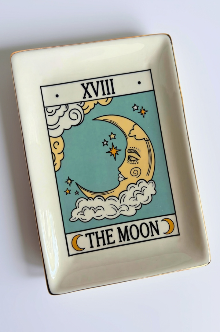The Moon Tarot Card Ashtray