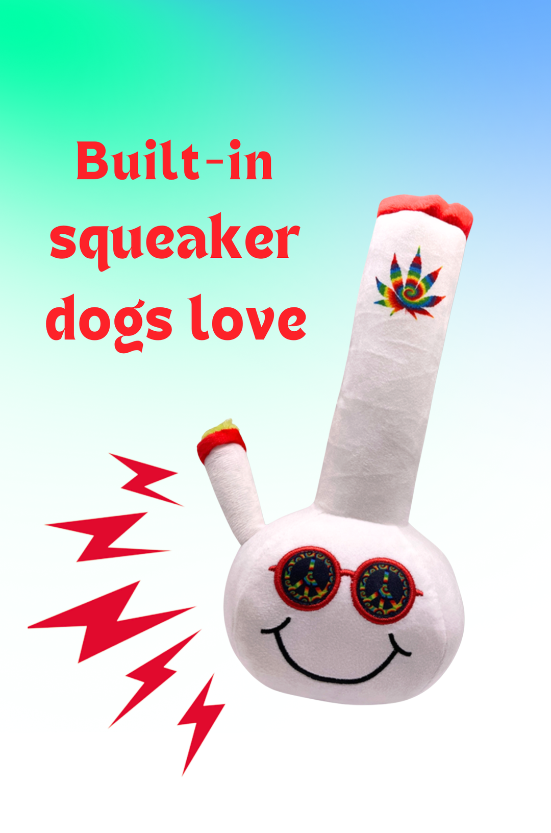 Billie Bong Squeaker Dog Toy | 10"