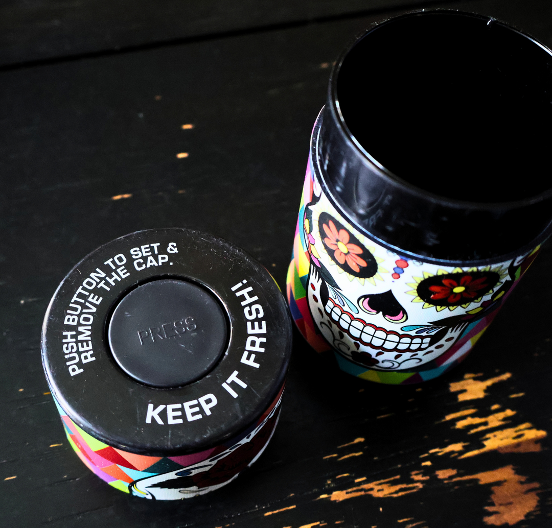 Day of the Dead Stash Container