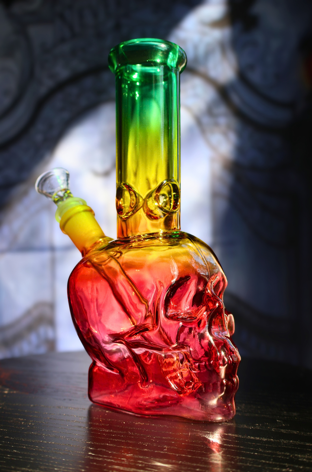 Thick Skull Bong 8"