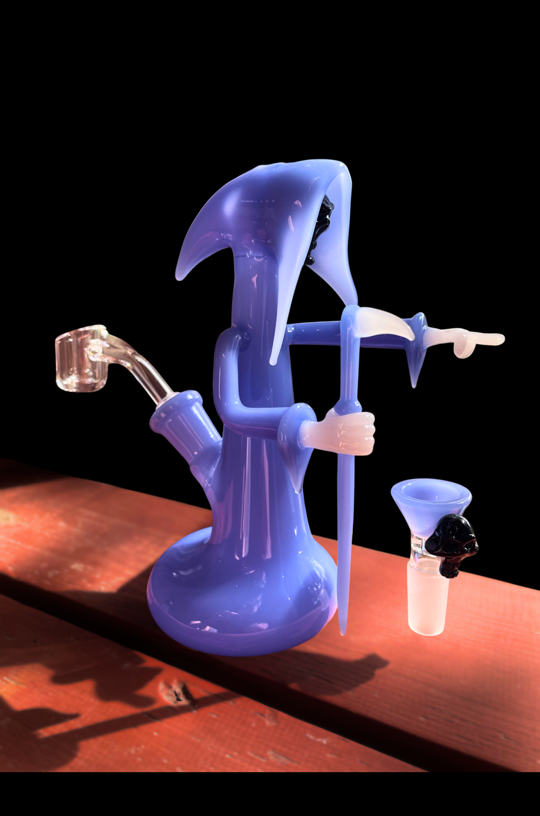 Grim Reaper Glass Dab Rig Set
