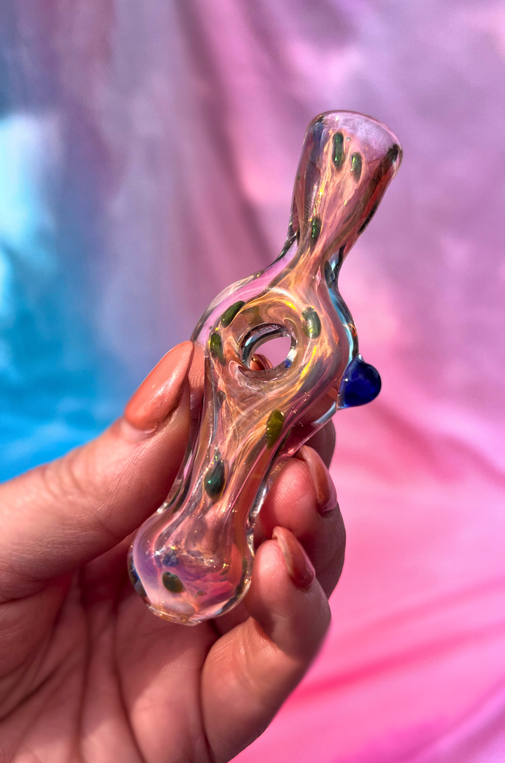 Emerald Stardust Chillum