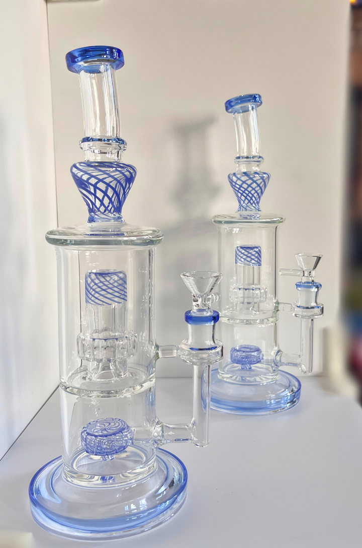 Cyclone Double Matrix Bong