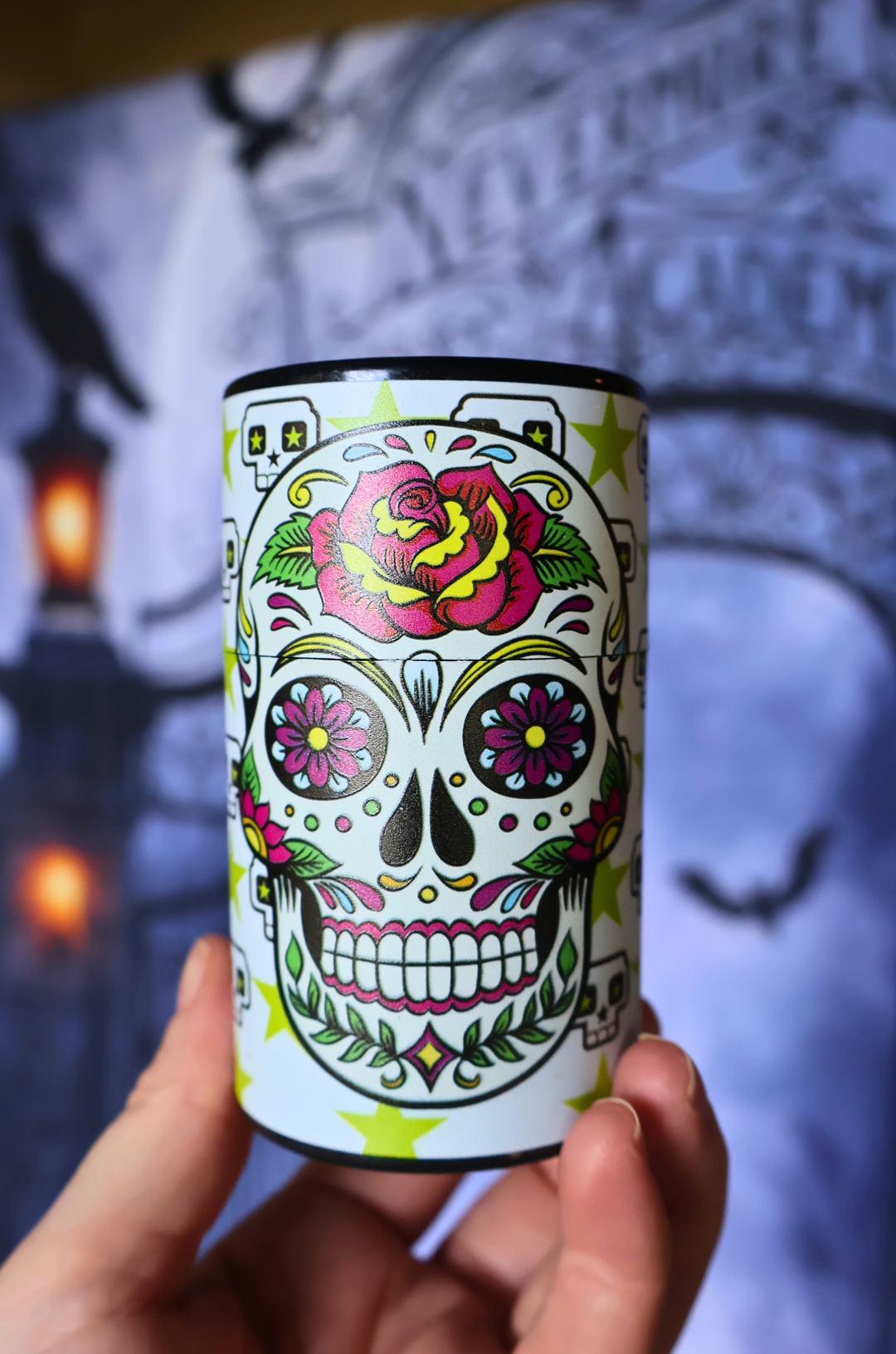 Day of the Dead Stash Container