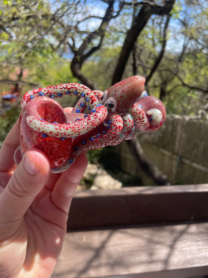 Sea Creature Kraken glass