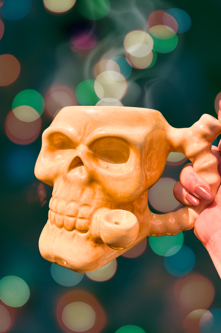 Skull Buddy Mug Pipe