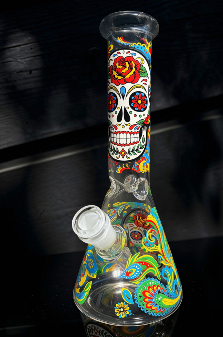 Day of the Dead Bong GLOW