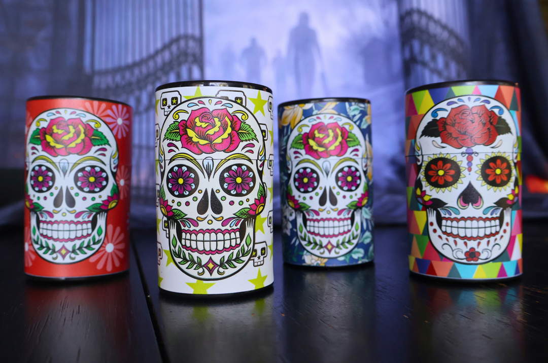 Day of the Dead Stash Container