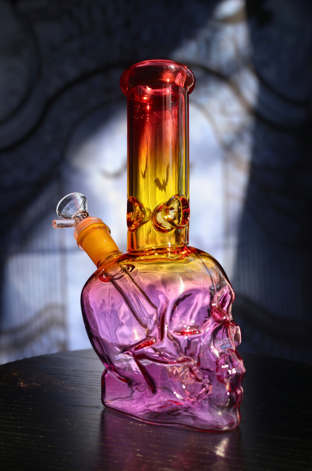 Thick Skull Bong 8"