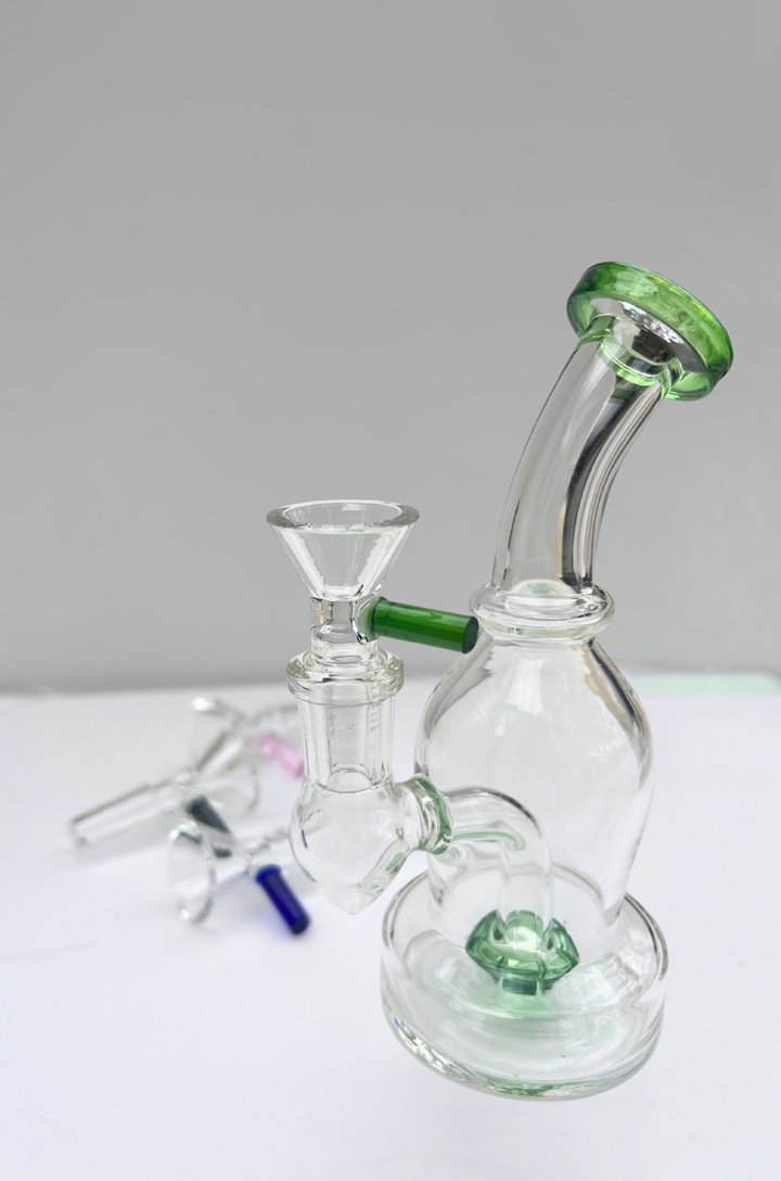 Classic Color Handle Glass Bowl – 14mm Male