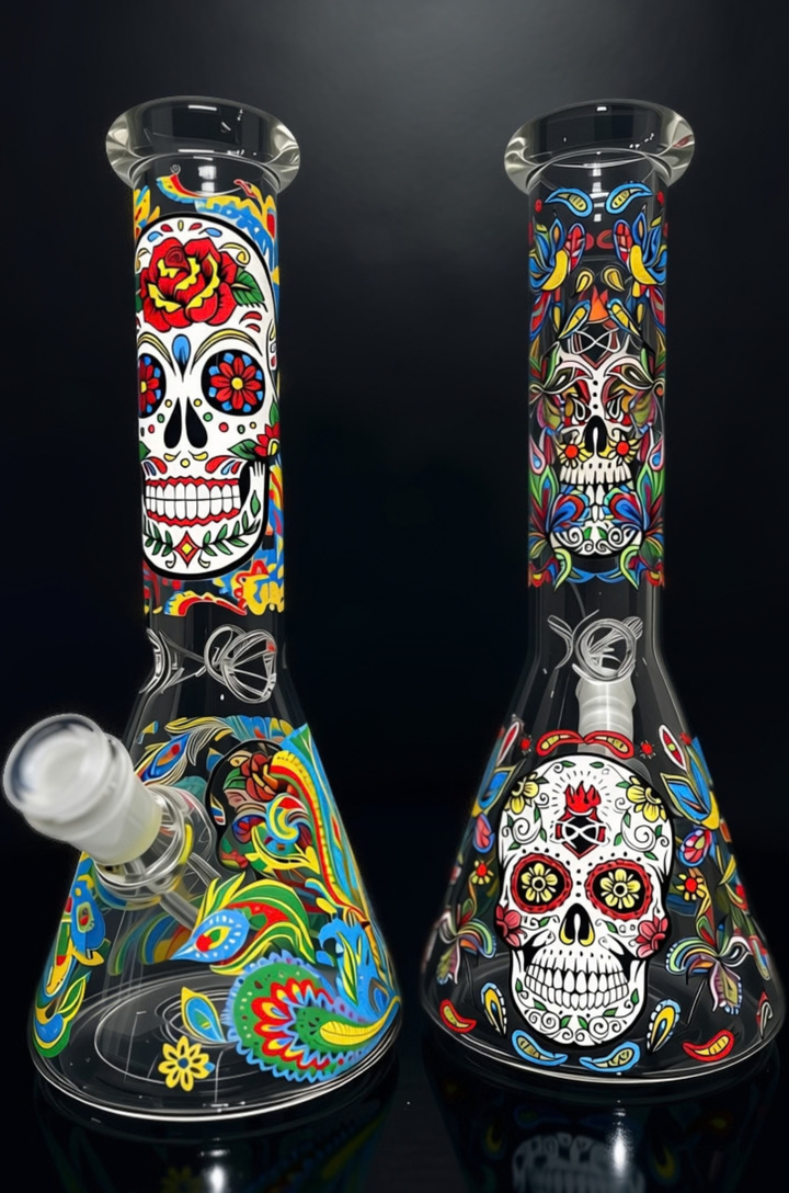 Day of the Dead Bong GLOW