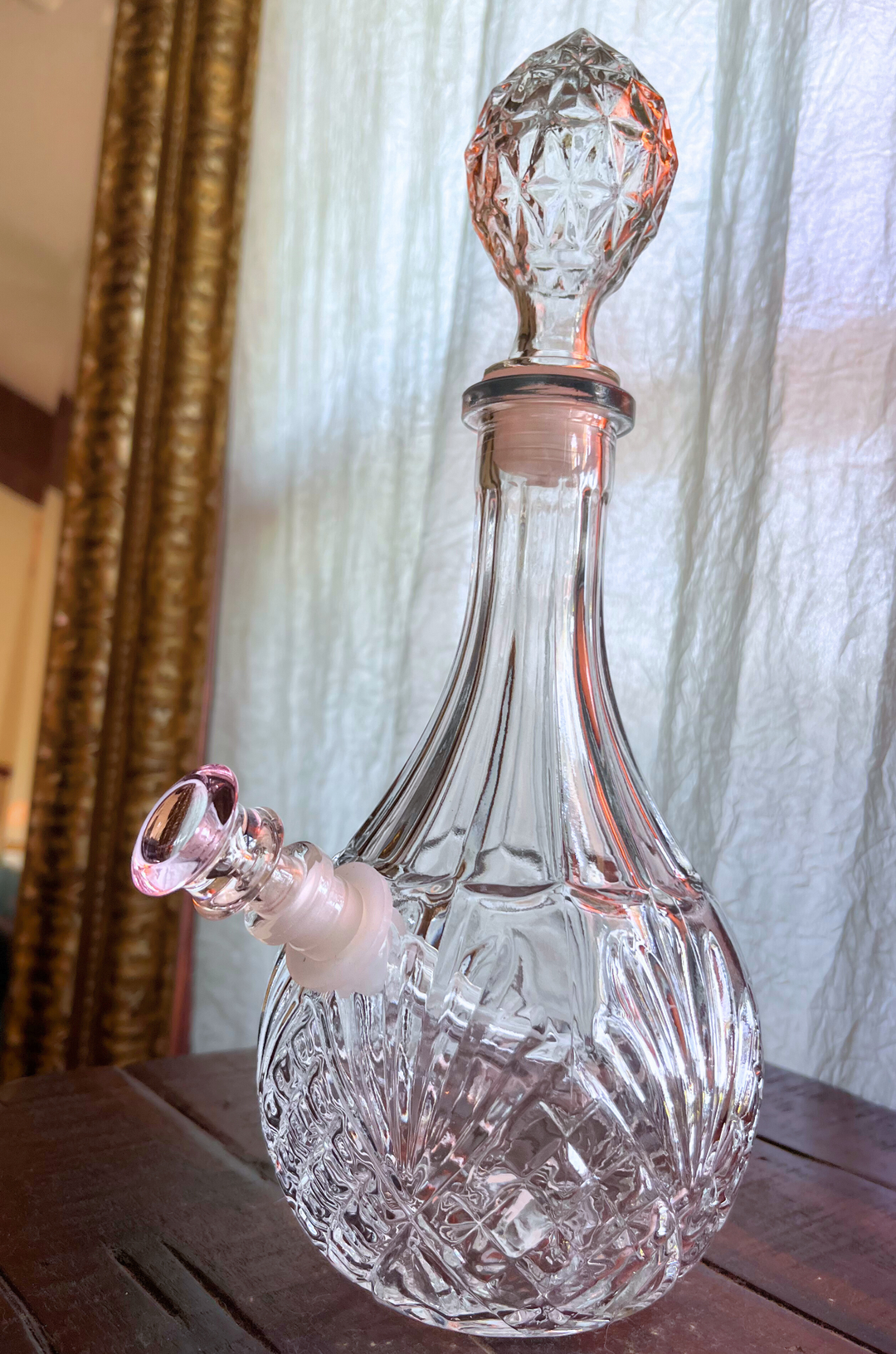 Vintage Decanter Bong