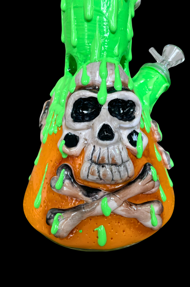 Slime Skull Bong