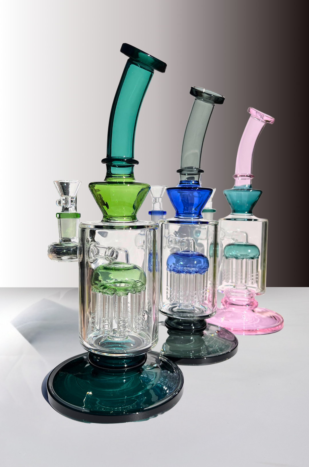 10-Arm Tree Perc Bong