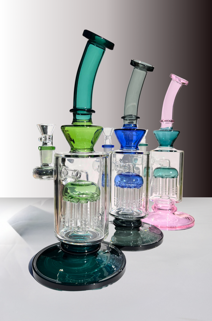 10-Arm Tree Perc Bong
