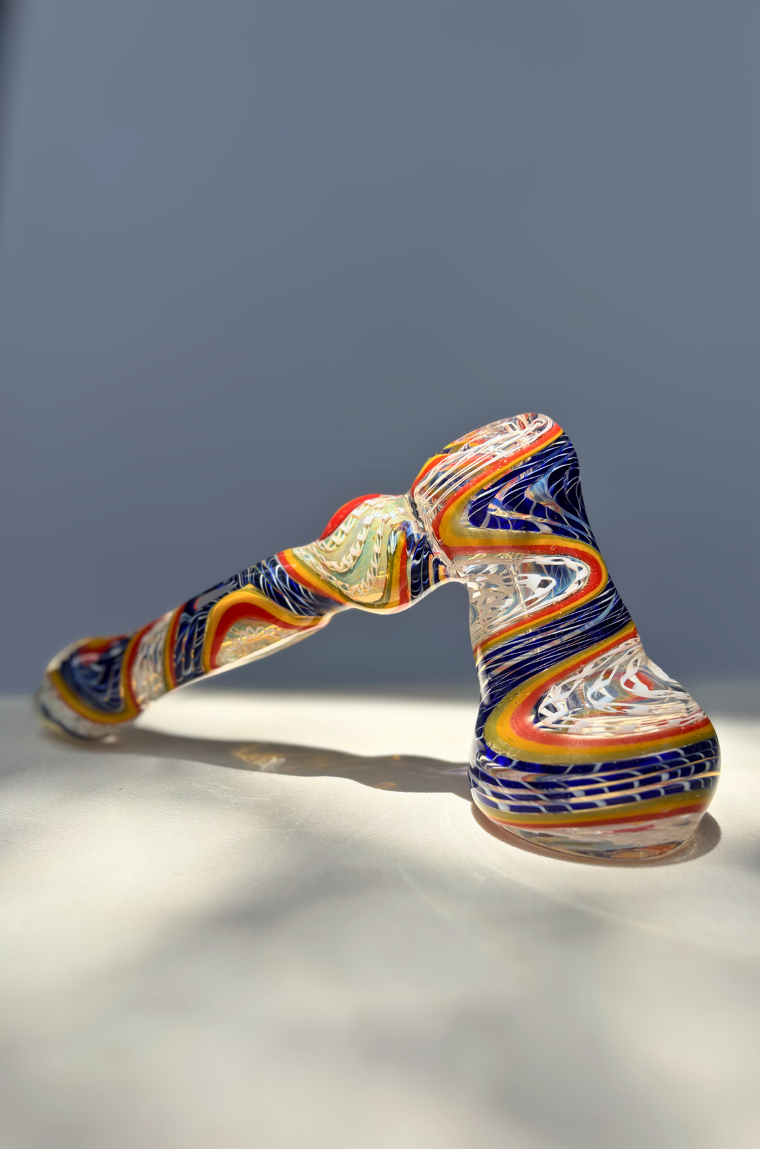 Worked Rasta Hammer Bubbler
