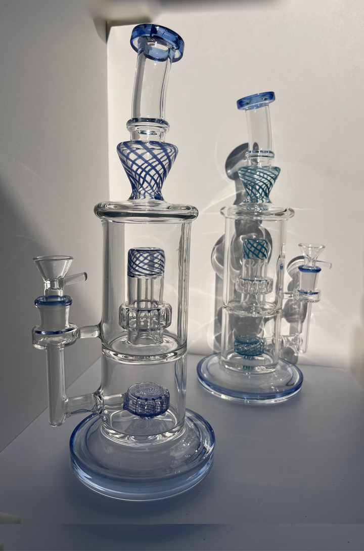 Cyclone Double Matrix Bong