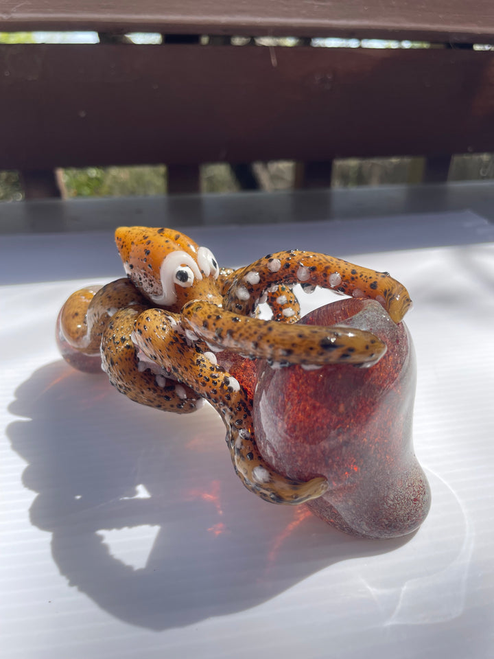 Sea Creature Kraken glass