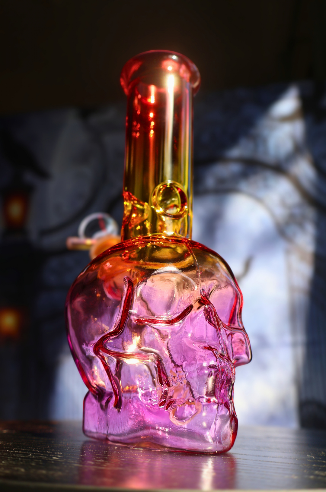 Thick Skull Bong 8"