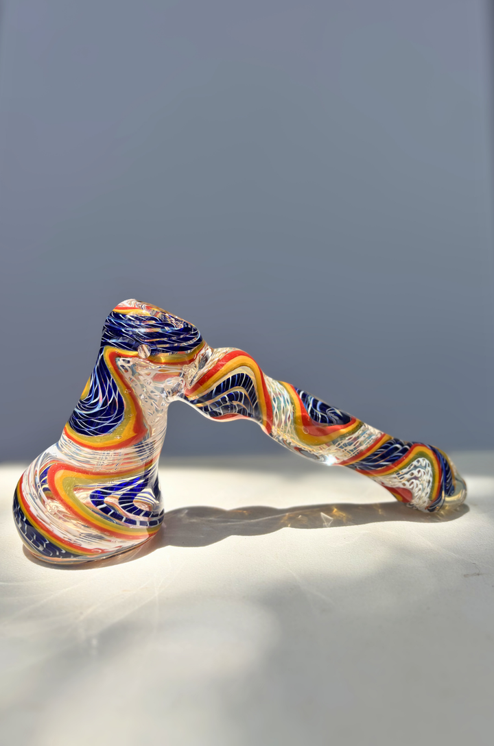 Worked Rasta Hammer Bubbler