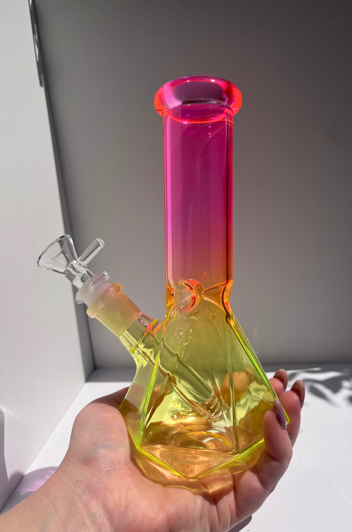 Neon Prism Bong