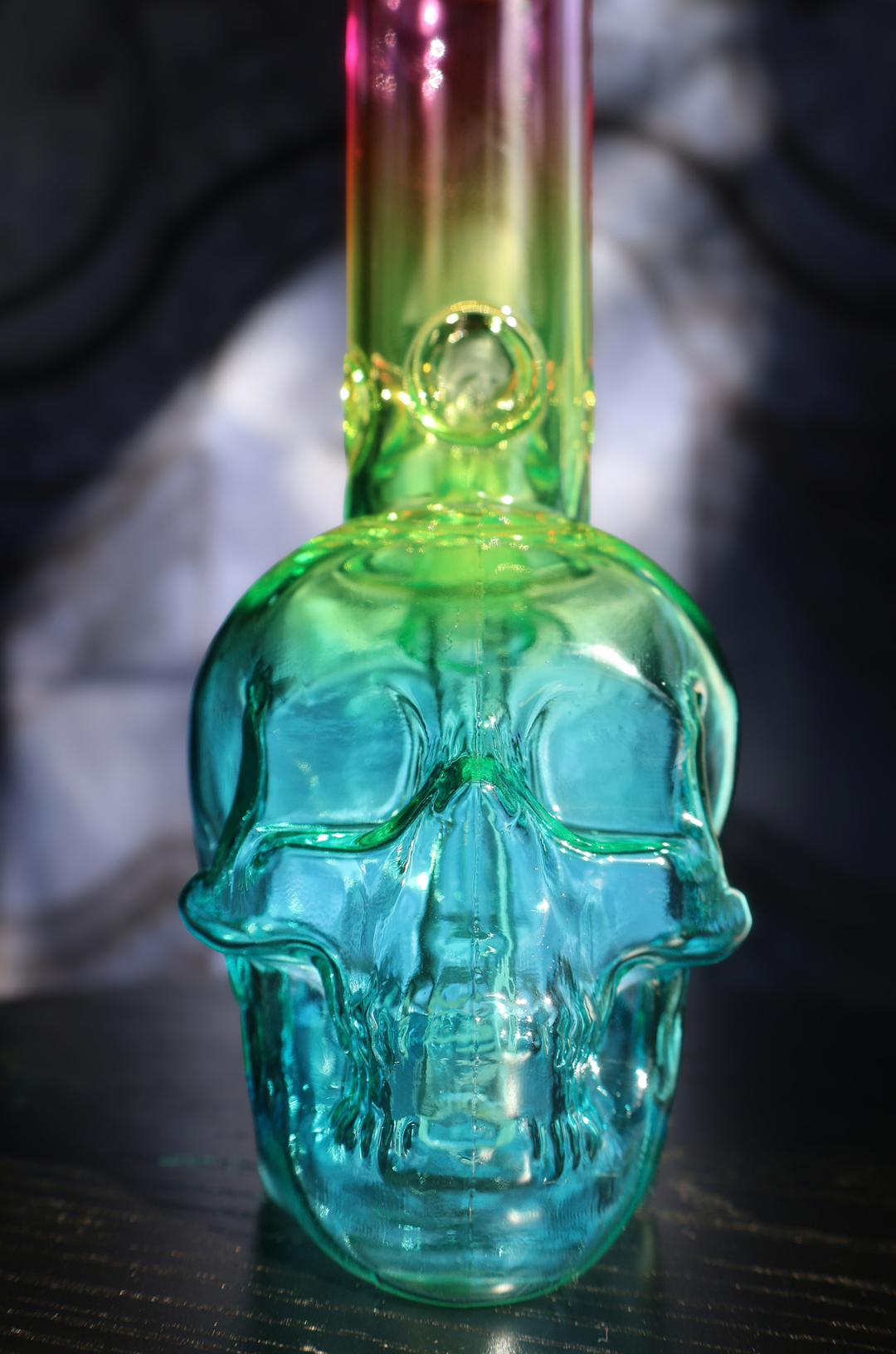 Thick Skull Bong 8"