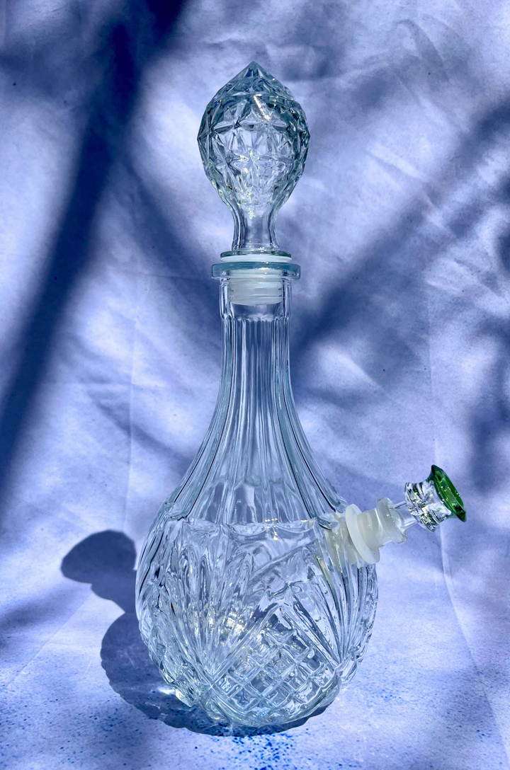 Vintage Decanter Bong