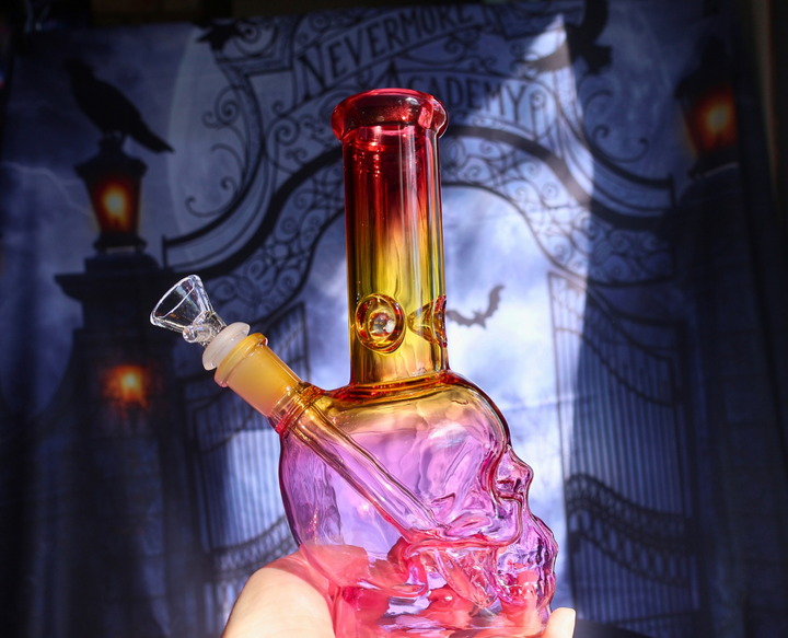 Thick Skull Bong 8"