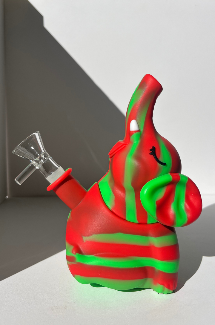 Elephant Silicone Bubbler