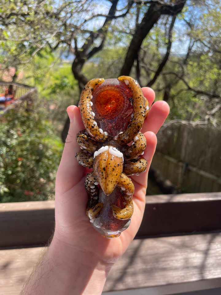 Sea Creature Kraken glass