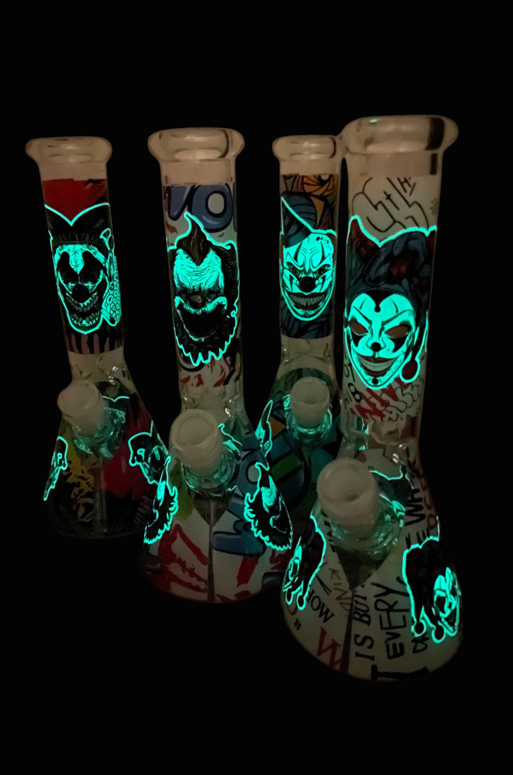 glowing clowns
