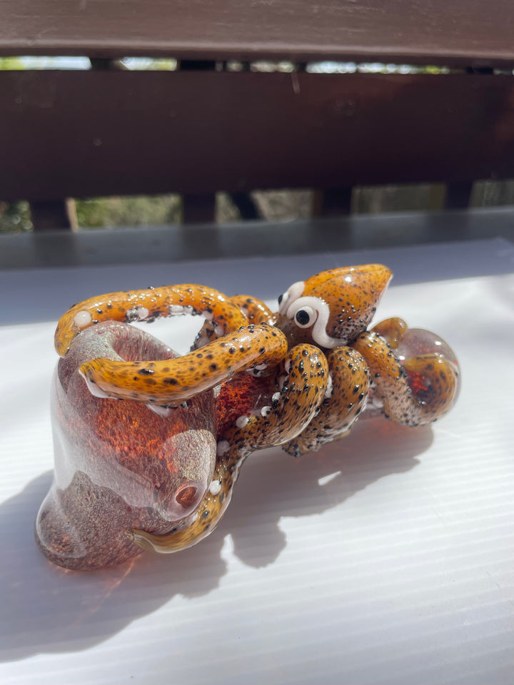 Sea Creature Kraken glass