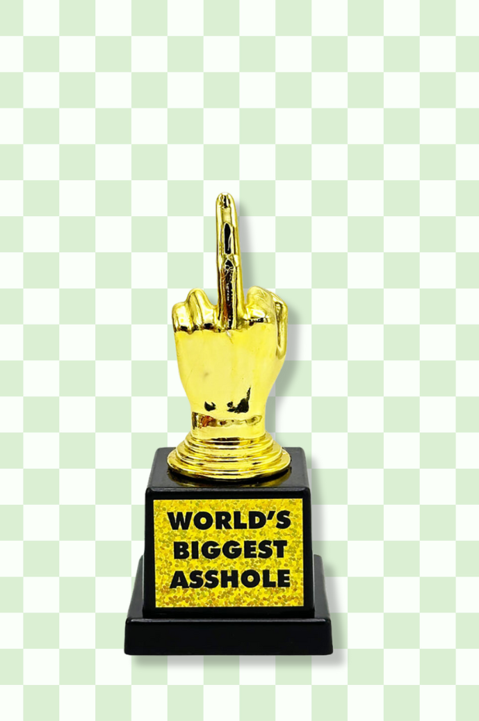 World's Biggest Asshole Trophy – SWL