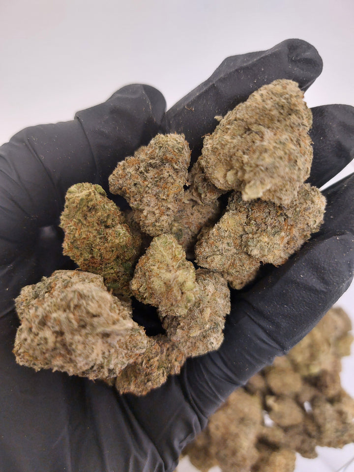 $140 Oz - Top Shelf Exotics - White Gelato (Hybrid)