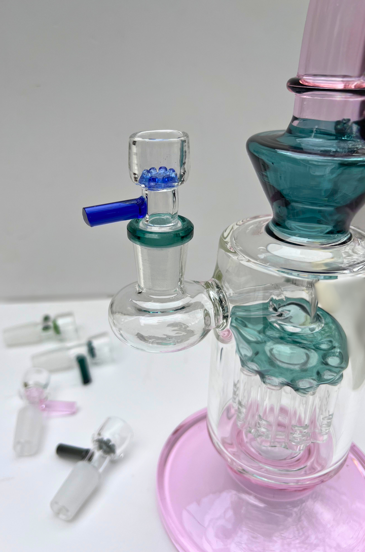 Built-In Screen Octo Bowl – 14mm Rod Handle