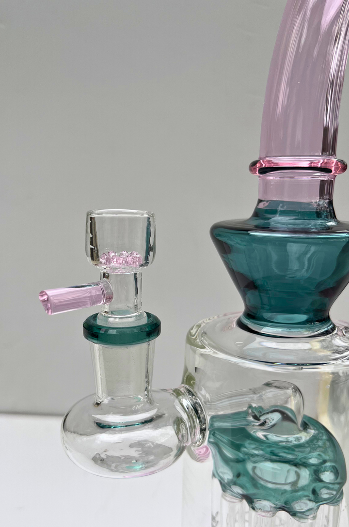 Built-In Screen Octo Bowl – 14mm Rod Handle