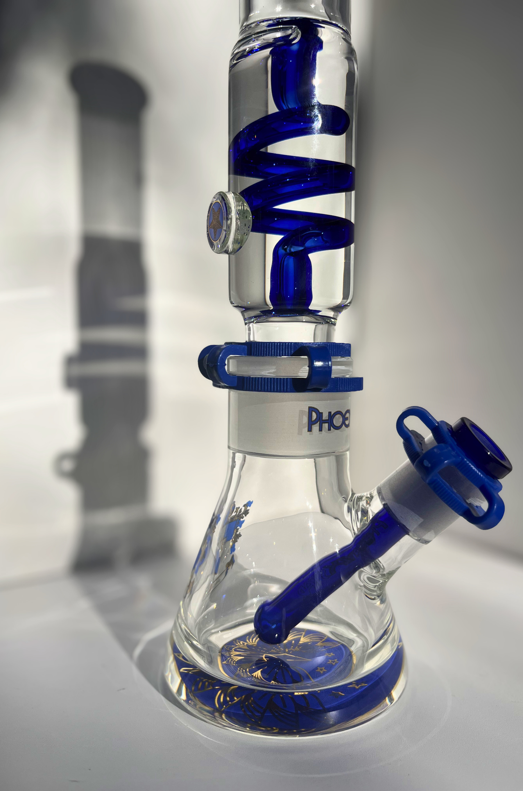Glycerin Coil Beaker Bong