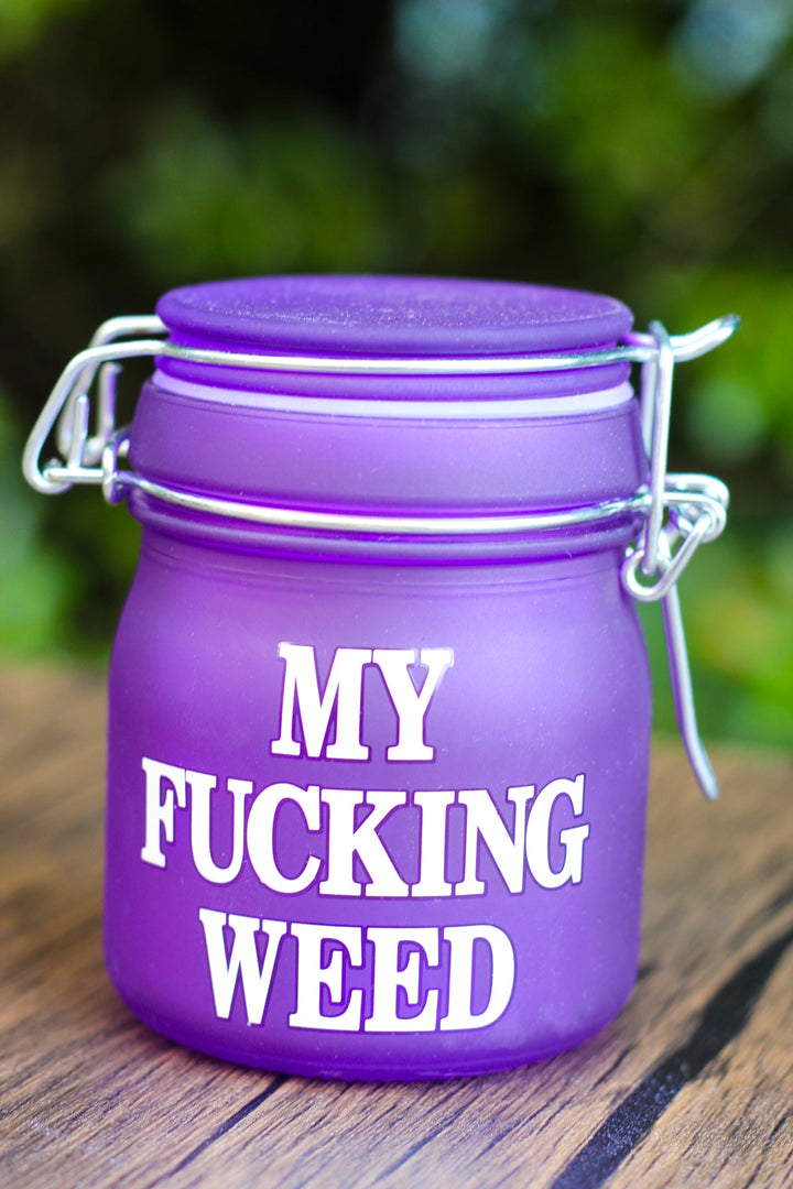 My F**king Weed Stash Jar - The SWL Store 